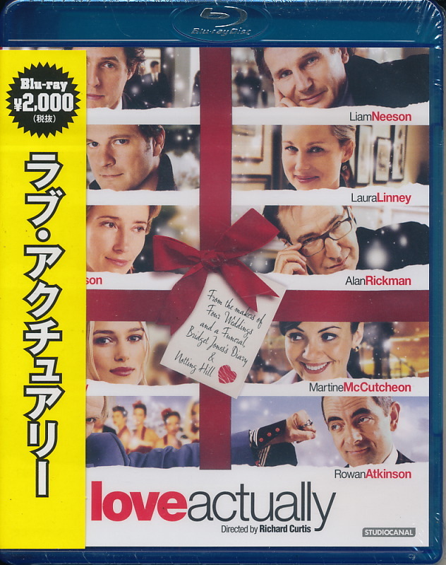 パック未開封ブルーレイ 『ラブ・アクチュアリー』 出演:ヒュー・グラント、リーアム・ニーソン、コリン・ファース、エマ・トンプソン他拍卖