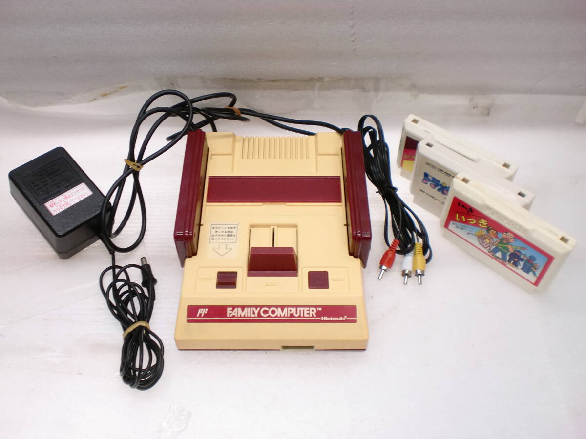 2412271 ファミコン本体AV仕様 アラビアン ドラえもん いっき 現状品拍卖