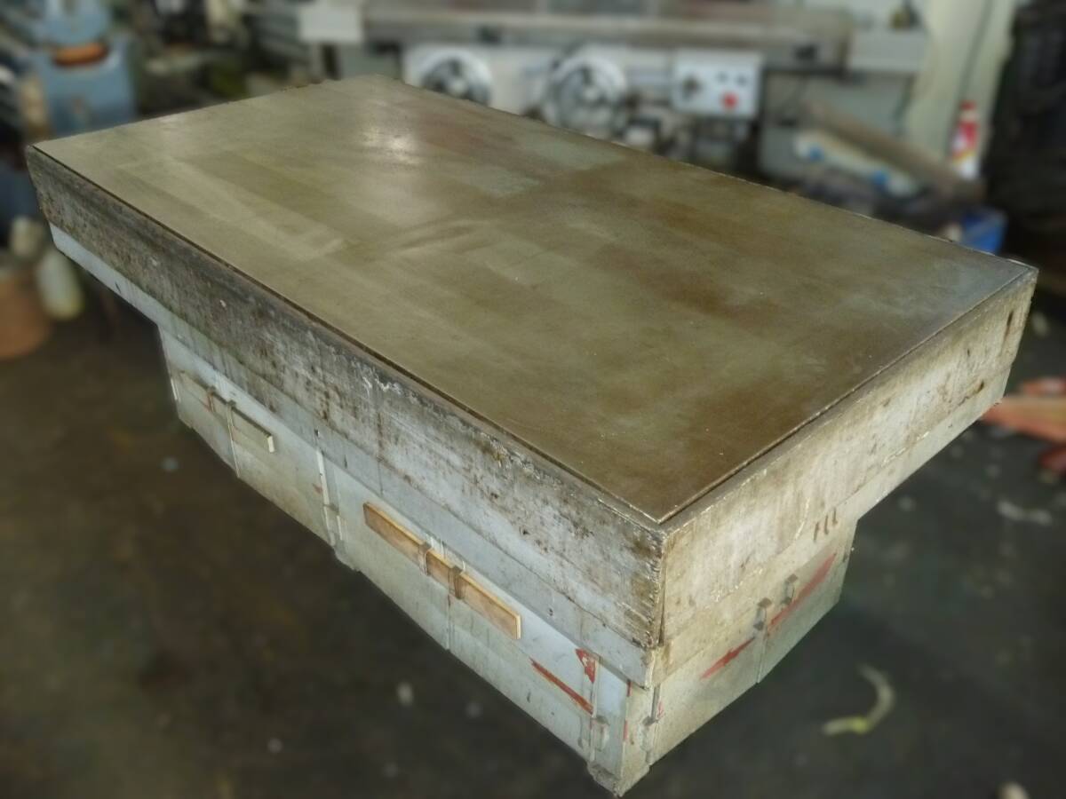 ◇1845mm×930mm定盤・台付・3×6箱型定盤台付 (DC2401) ※引取限定 ◇拍卖