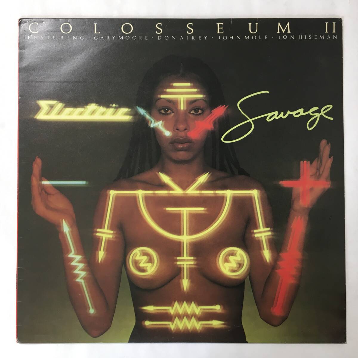 TEST PRESSING COLOSSEUM II ELECTRIC SAVAGE UK盤 GARY MOORE拍卖