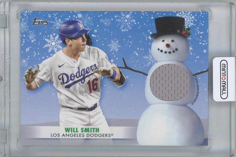 【WILL SMITH(Los Angeles Dodgers)】2021 TOPPS Walmart Holiday Relics 拍卖
