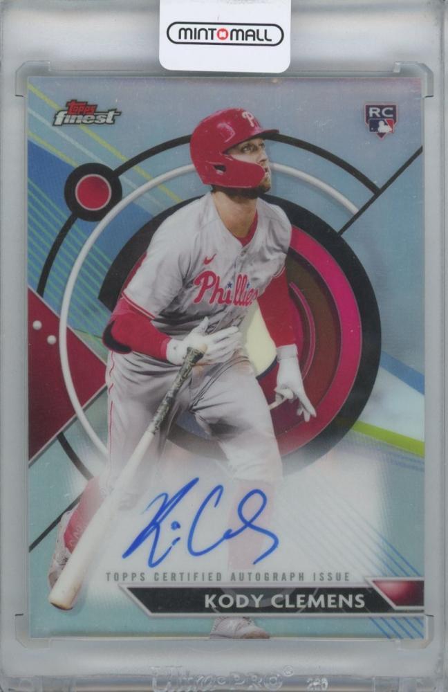 【KODY CLEMENS(Philadelphia Phillies)】2023 TOPPS Finest Autographs Refractors拍卖