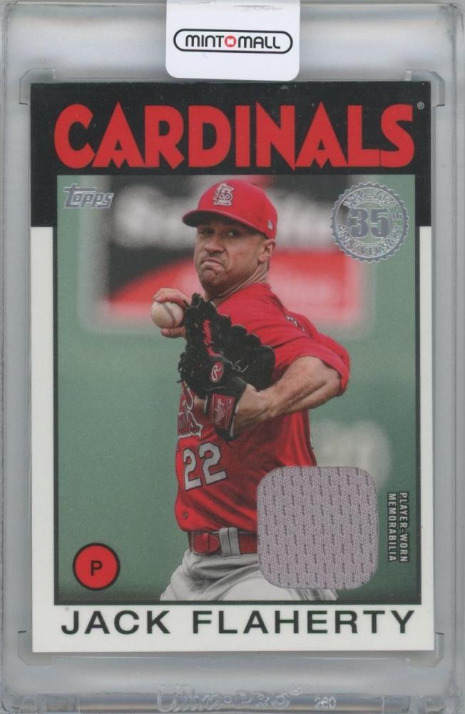 【JACK FLAHERTY(St. Louis Cardinals)】2021 TOPPS '86 Topps Relics 拍卖