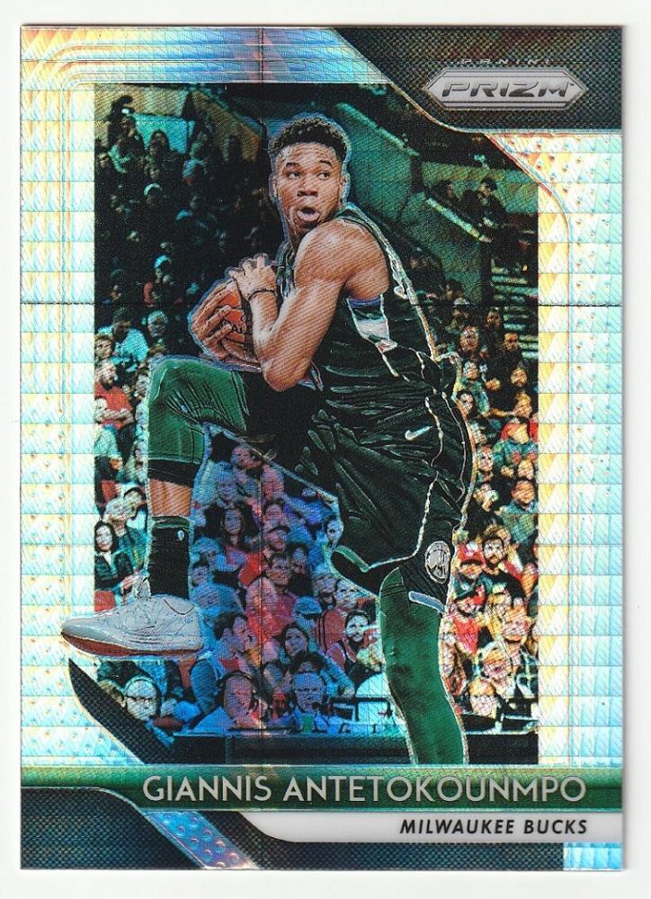 【GIANNIS ANTETOKOUNMPO(Milwaukee Bucks)】2018-19 PANINI Prizm Prizms Hyper #296拍卖