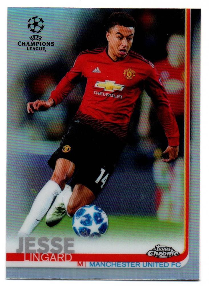 【JESSE LINGARD(Manchester United)】2018-19 TOPPS Chrome UEFA Champions League Refractors #46拍卖