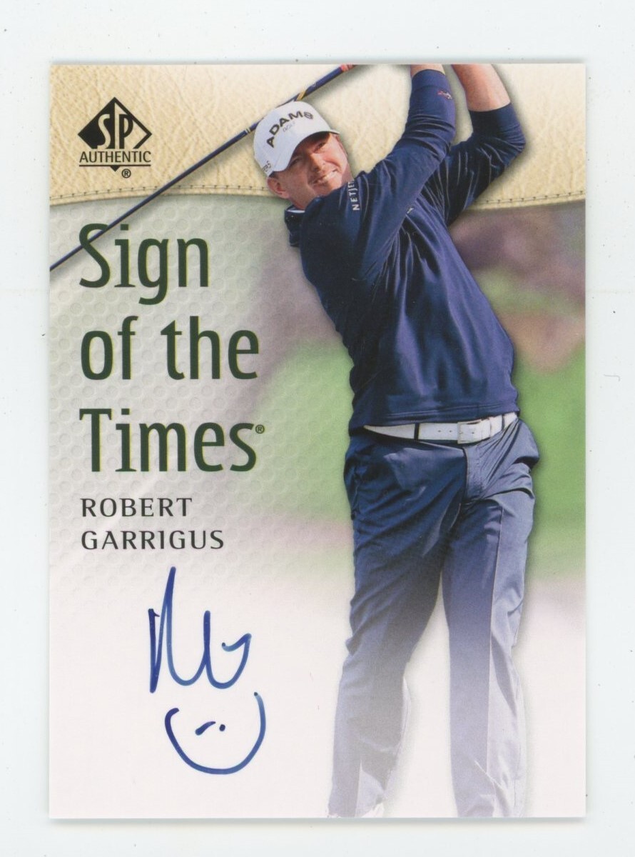 【ROBERT GARRIGUS】GOLF 2014 SP Authentic Sign of the Times #SOTTRG拍卖