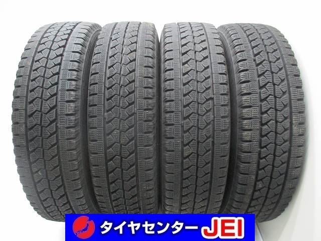 185-75R15 106/104L 9.5-8mm ブリヂストン ブリザックW979 2022製 中古スタッドレスタイヤ【4本】送料無料(S15-7679)拍卖