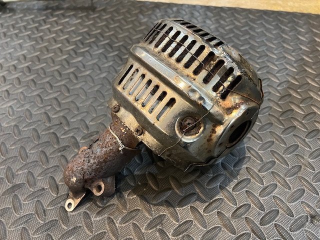 ■ホンダ HS80JS前期 マフラー 多少難あり 実動車より取り外し 除雪機部品 札幌発 22BJ12拍卖