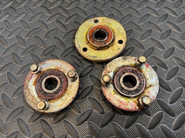 ■ホンダ HS80JS 前期 オーガーベアリング 3個セット 実動車から取り外し 貴重品 除雪機部品 札幌発 22BJ10拍卖