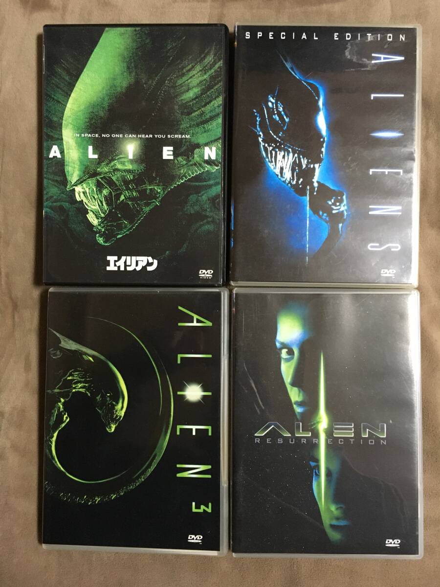 【 送料無料です!!・まとめて4セットの盤面奇麗な商品です!・保証付!】★エイリアン シリーズ◇エイリアン 1&2(完全版)&3&4★拍卖