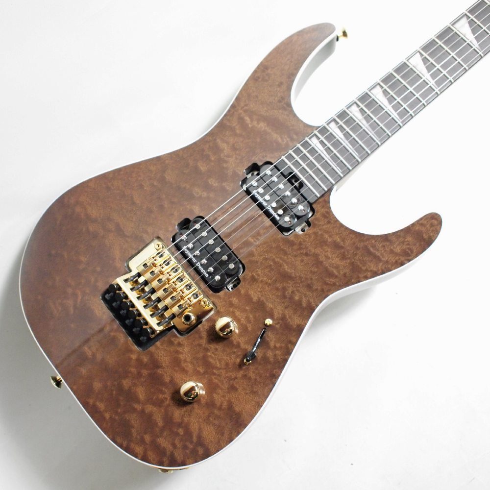 Jackson MJ Series Dinky DK Burl Mahogany Dark Mocha エレキギター 3.14kg Made in Japan〈ジャクソン〉拍卖