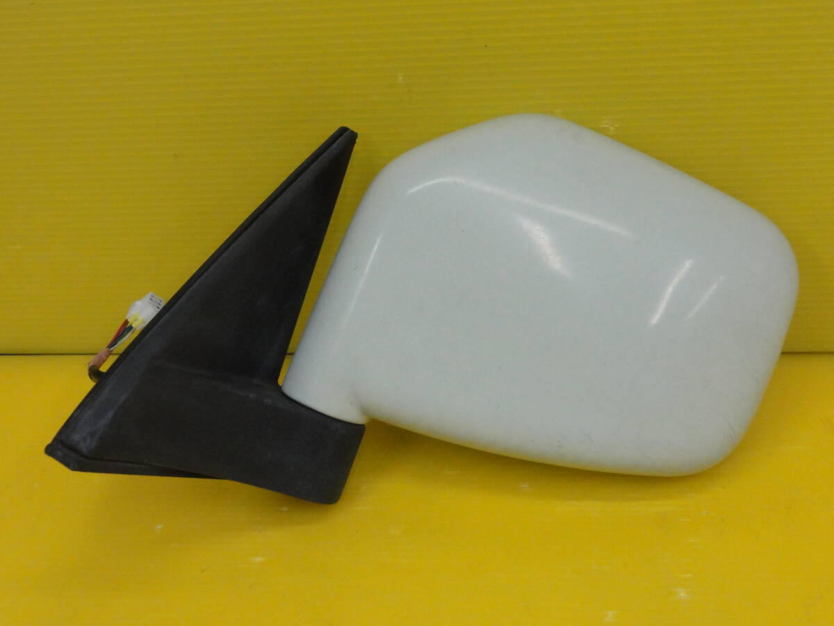 平成17年車 ミツビシ H53A パジェロミニ 左 ドアミラー サイドミラー カラーS14 5ピン 動作OK☆F29255 m拍卖