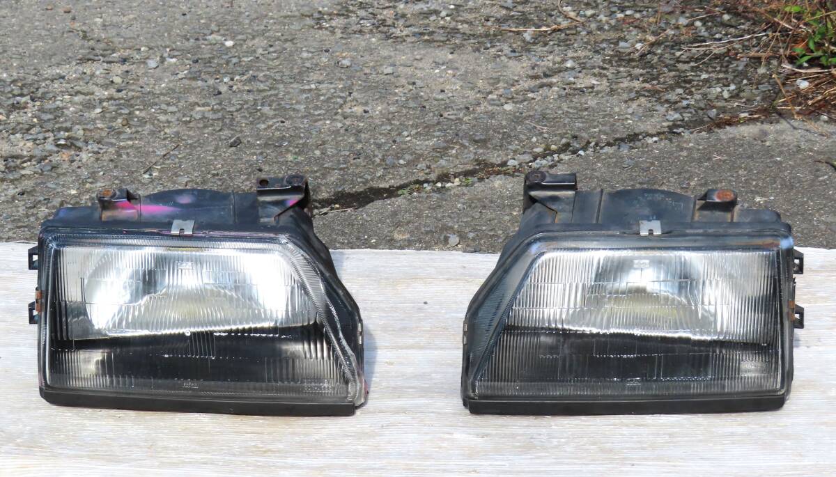 旧車 当時物 AG / AH / AJ / AK / AT / ワンダー シビック CIVIC 純正 ヘッドライト 左右 SET 右側 難有り / 001-4555 001-4107拍卖