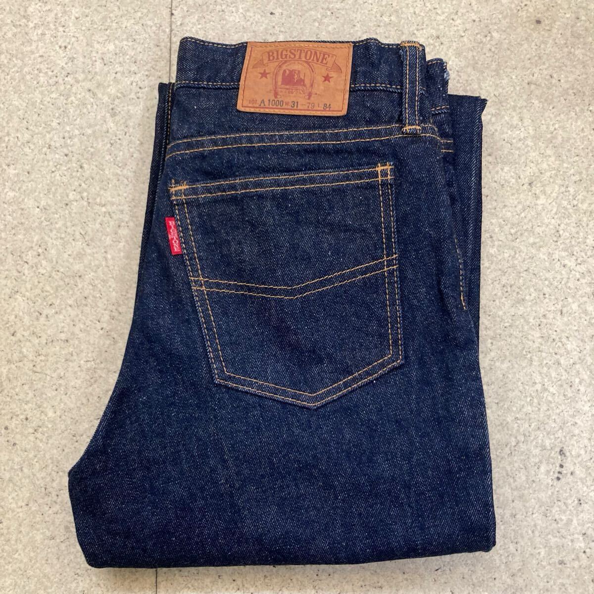 ヴィンテージ BIGSTONE ストレート W31 ビッグストーン 70s big stone 国産 ビンテージ拍卖