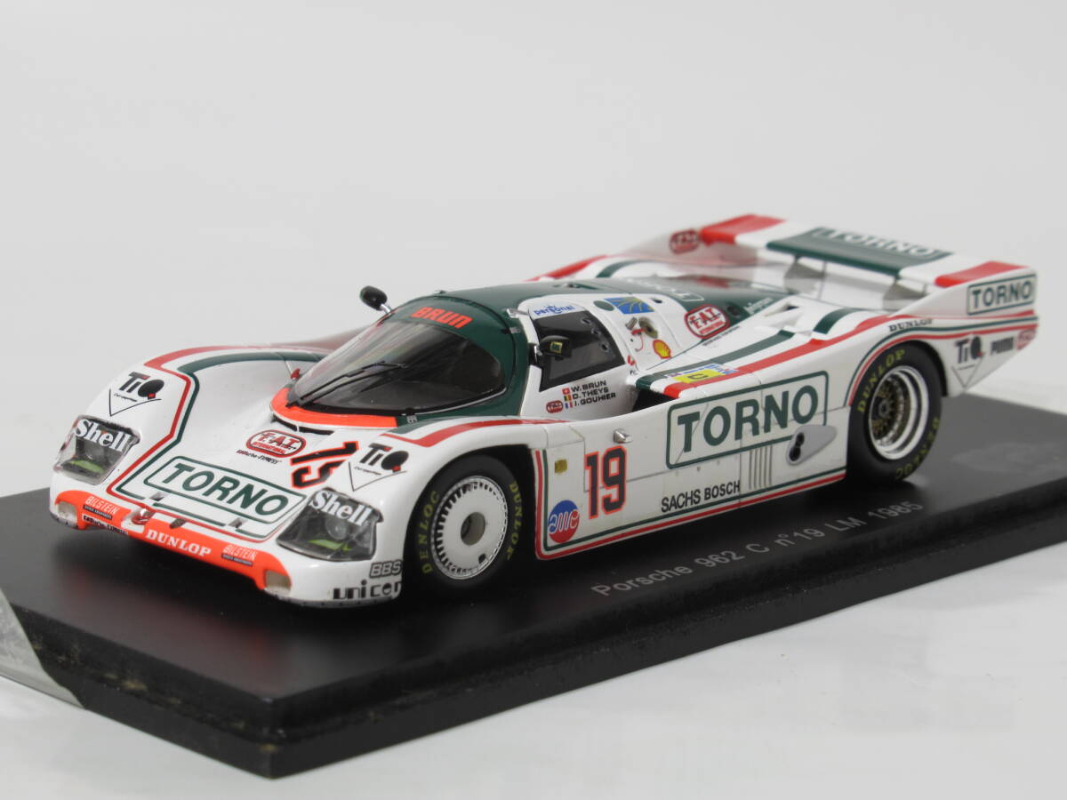 1/43 ポルシェ 962C TORNO ブルン #19 ルマン 1985拍卖