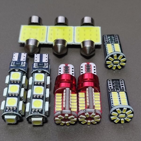 超爆光!YA系 エクシーガ ルームランプ ナンバー灯 ポジション バックランプ T10 LED ウェッジ球 ホワイト スバル /13/57/34/t31拍卖