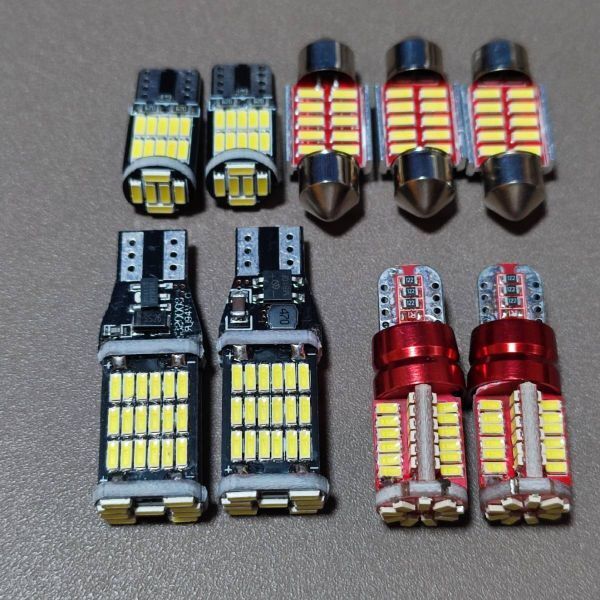 ZE2 インサイト 超豪華版 T10 LED ルームランプ ナンバー灯 バックランプ スモール 読書灯 ウェッジ球 ホンダ /45/57/26/t31拍卖