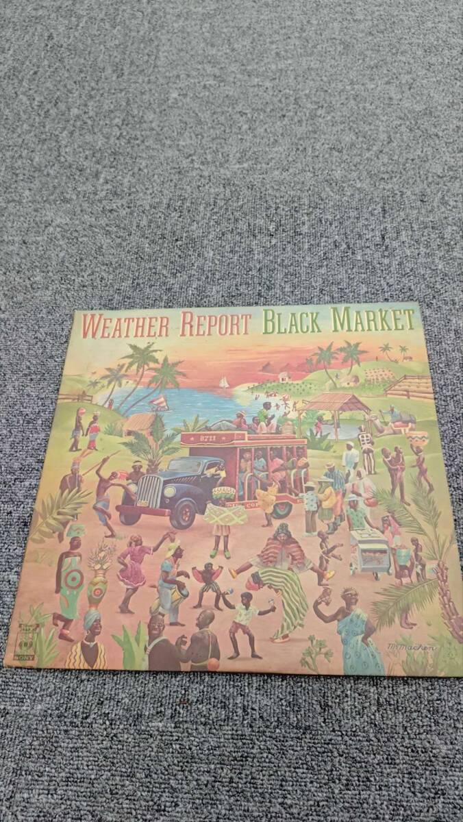 国内盤 LP Weather Report / Black Market / ウェザー・リポート ブラック・マーケット 25AP 57/NL120917拍卖