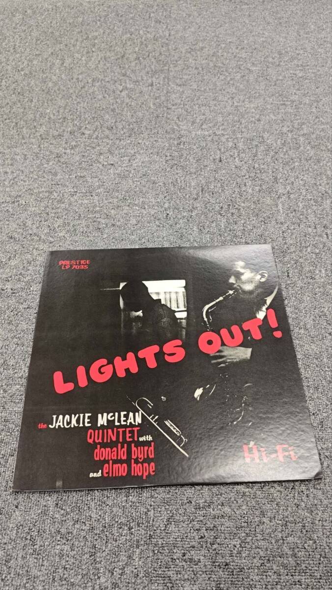LP/The Jackie McLean Quintet* With Donald Byrd And Elmo Hope Lights Out!/SMJ-6590M/NL122158拍卖