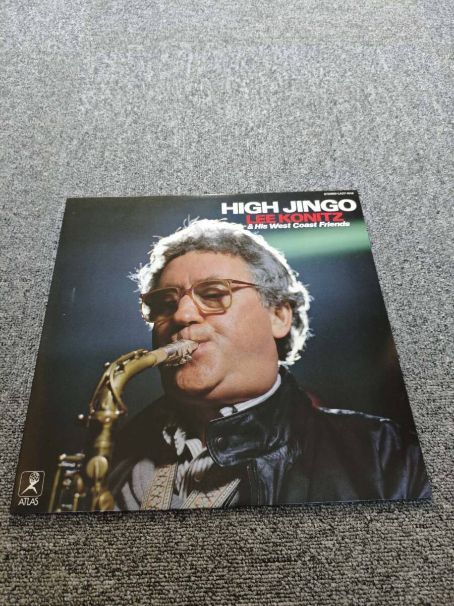 レコード LP LEE KONITZ/HIGH JINGO/ATLAS LA27-1016 /NL120241拍卖