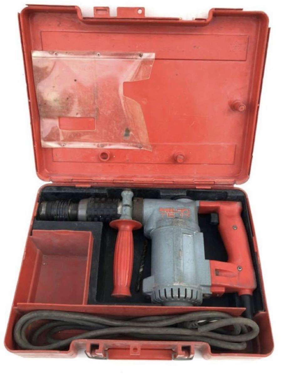 中古 動作確認済み HILTI ヒルティ ハンマードリル ハツリ TE17 電動工具 H5拍卖