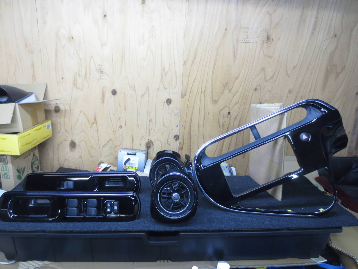 NHP10 アクア オーディオパネル 吹き出し口 フロントスイッチ H31年式 後期 黒系 ②拍卖