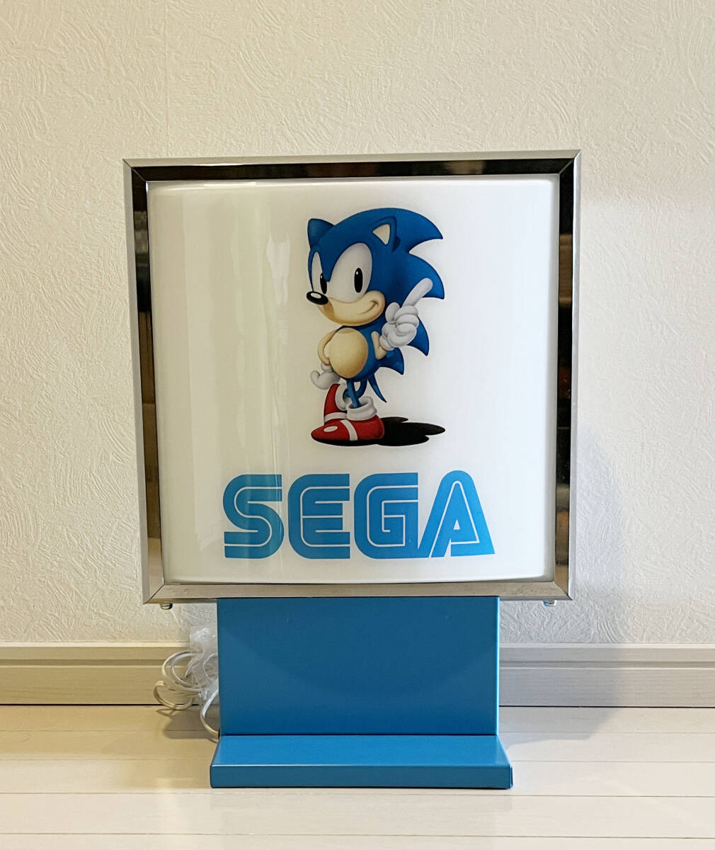 【激レア・非売品】SEGA セガ 店頭用看板 ソニック・ザ・ヘッジホッグ Sonic the Hedgehog MEGADRIVE【レア】Nintendo NEOGEO メガドライブ拍卖