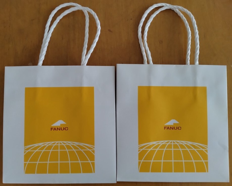 未使用 FANUC 紙袋 2枚 ファナック拍卖