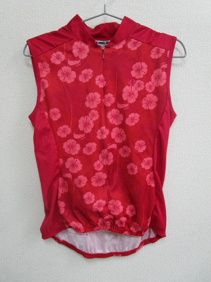 W.24.L.24 CIJ ☆ サイクリングジャージ レディース PEARL IZUMI レッド M USED ☆拍卖
