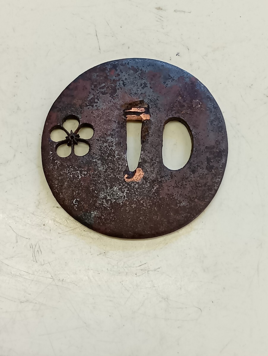 鍔 日本刀 武具 骨董品 アンティーク 刀装具拍卖