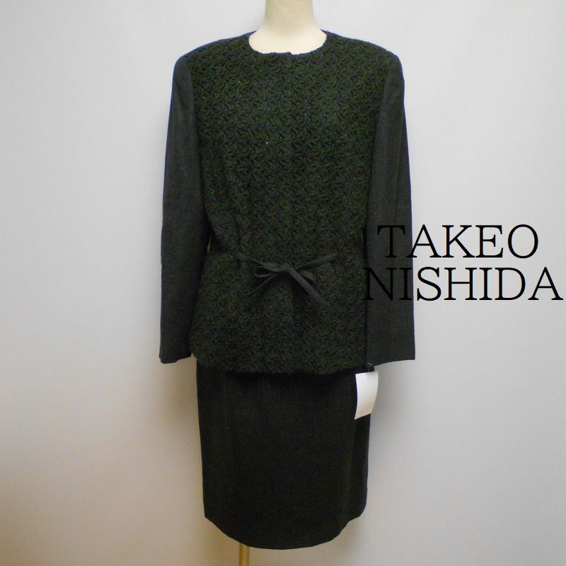 924432 TAKEO NISHIDA タケオニシダ グレー系 セットアップ 11拍卖