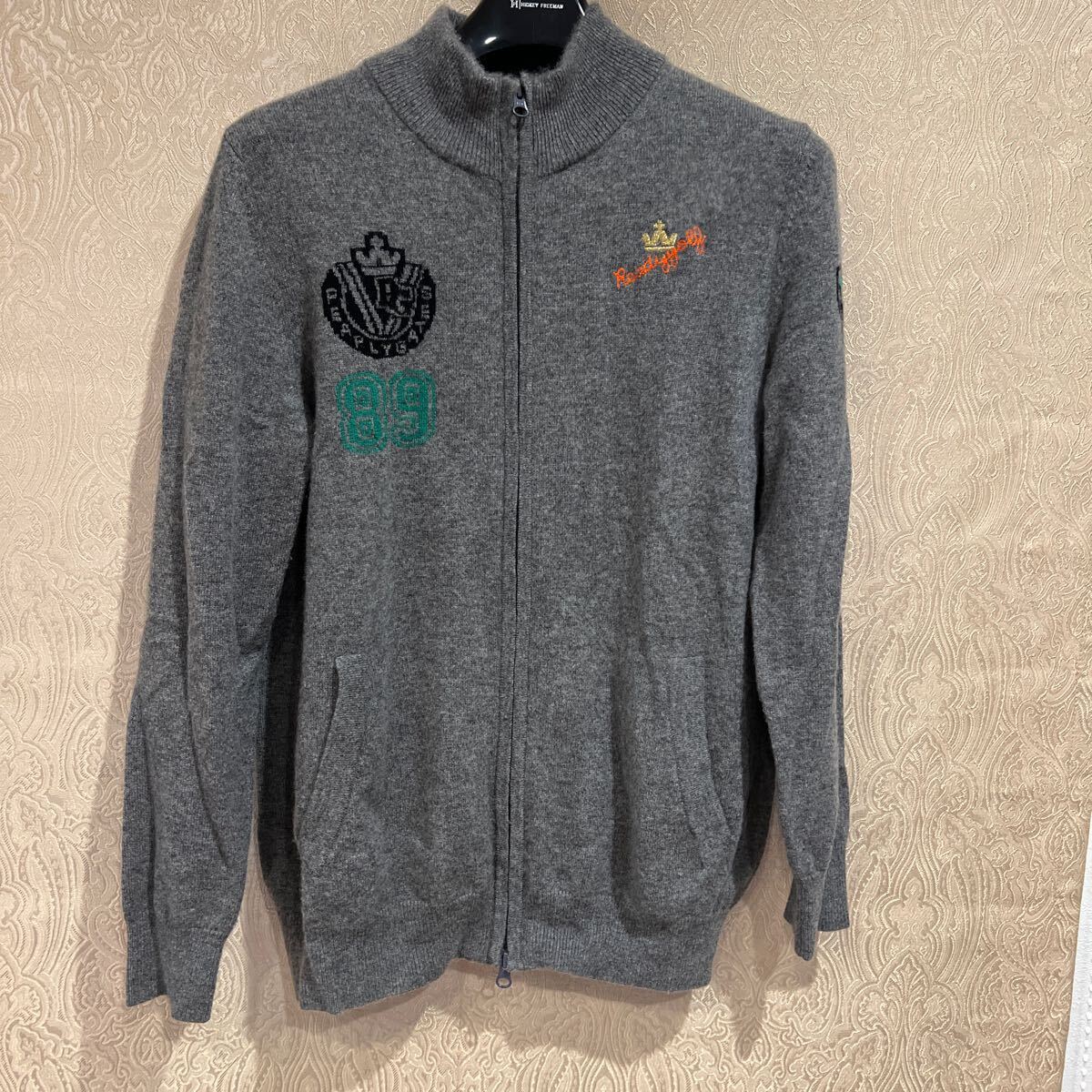 本物 パーリーゲイツ カシミヤ100%カーディガン拍卖