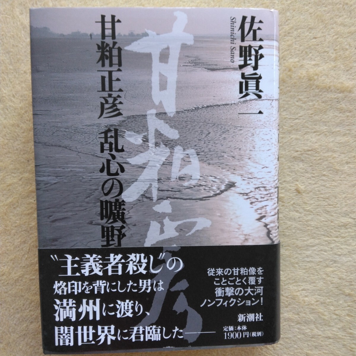 甘粕正彦 乱心の曠野 佐野眞一 著拍卖