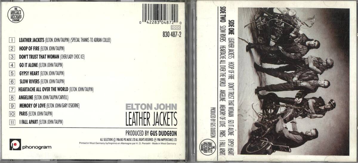 CD//レザー・ジャケッツ エルトン・ジョン 拍卖