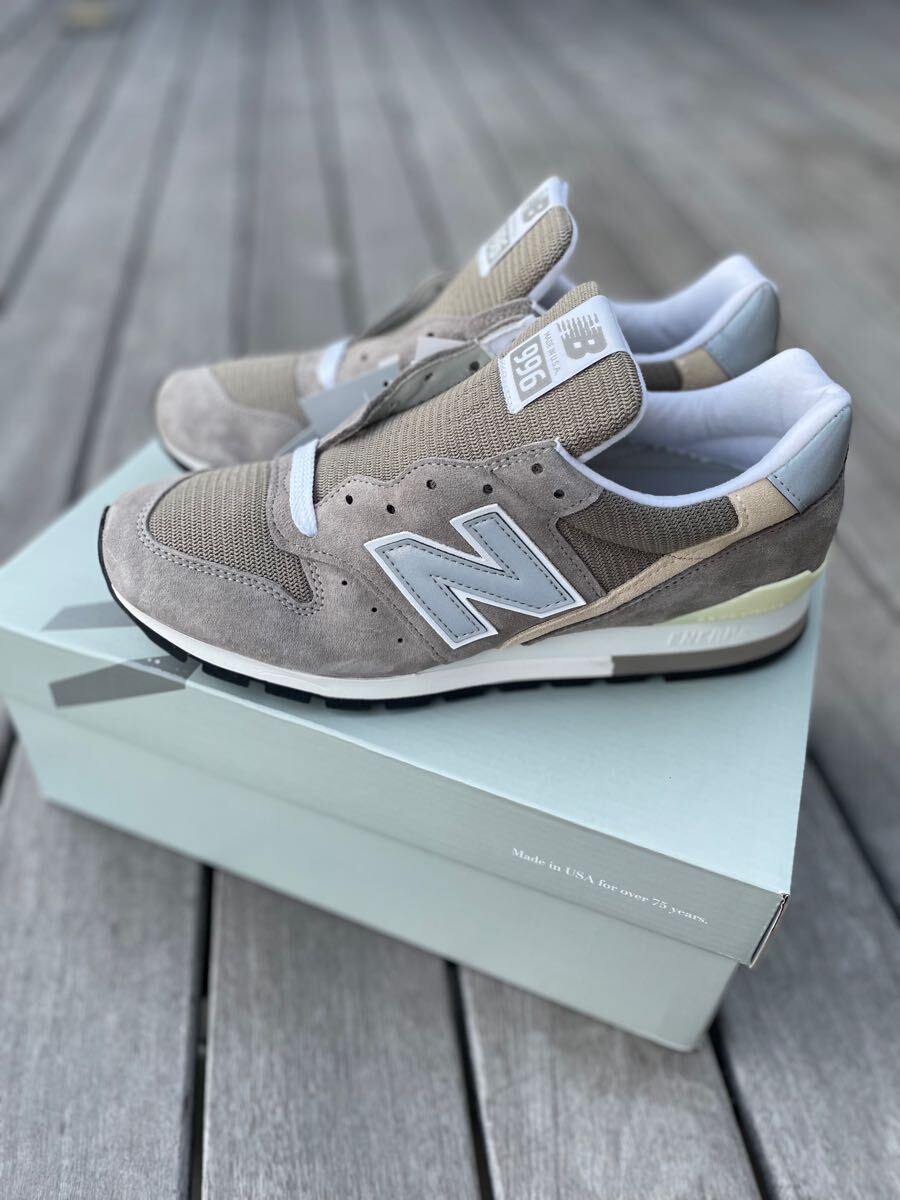 送料無料 新品 27.5cm ニューバランス U996GR Made in USA拍卖