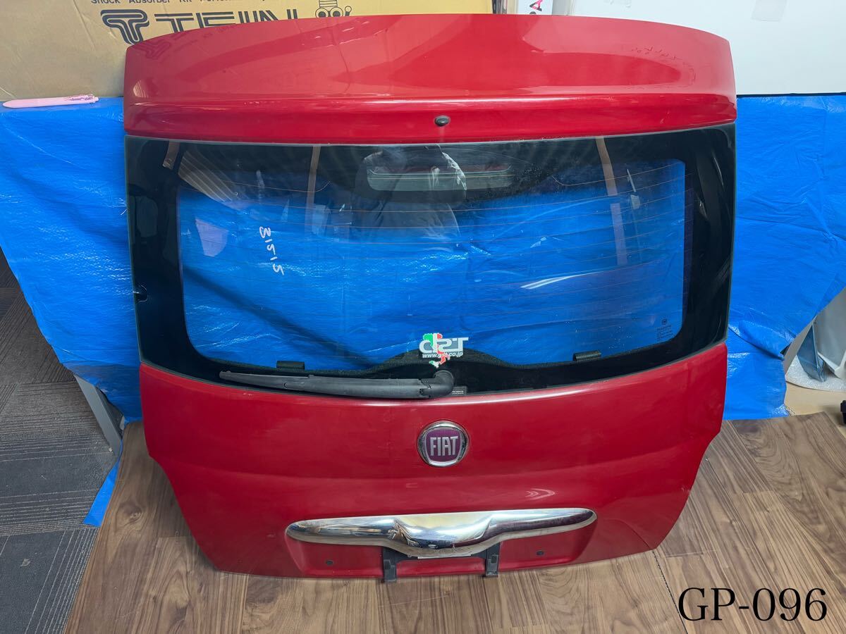 096【フィアット500】リアゲート ABA-31212 111A パソドプレレッド ※佐川急便発送着払い拍卖