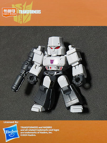 低混入率 約5.5㎝ メガトロン 日本未発売 トランスフォーマー ブロッキーズ フル可動ミニフィギュア拍卖
