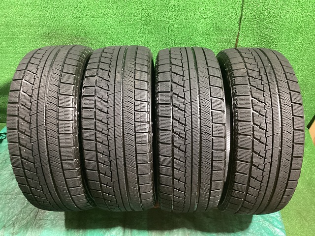 ブリヂストン VRX 225/55R17 2019年製 冬タイヤ スタッドレスタイヤ 4本セット C1-1 GS拍卖
