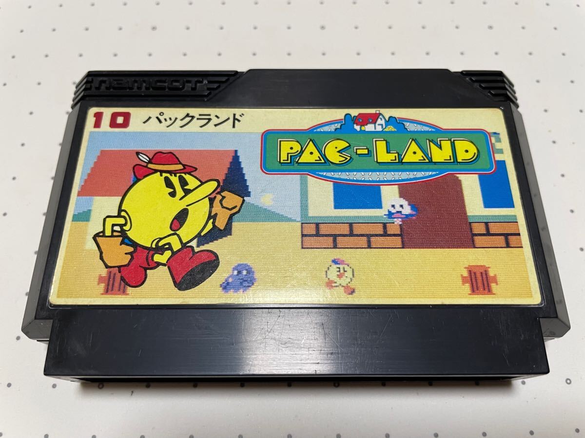 ☆FC 名作 人気作 パックランド PACLAND ナムコ namcot アクション ☆動作確認済 端子・除菌清掃済 同梱可拍卖