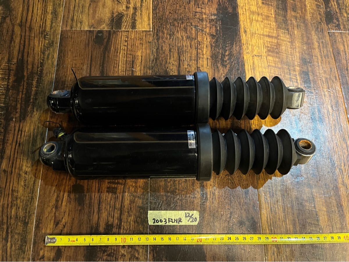 ハーレー2003年FLHRロードキングにて使用!純正リアサスペンション拍卖