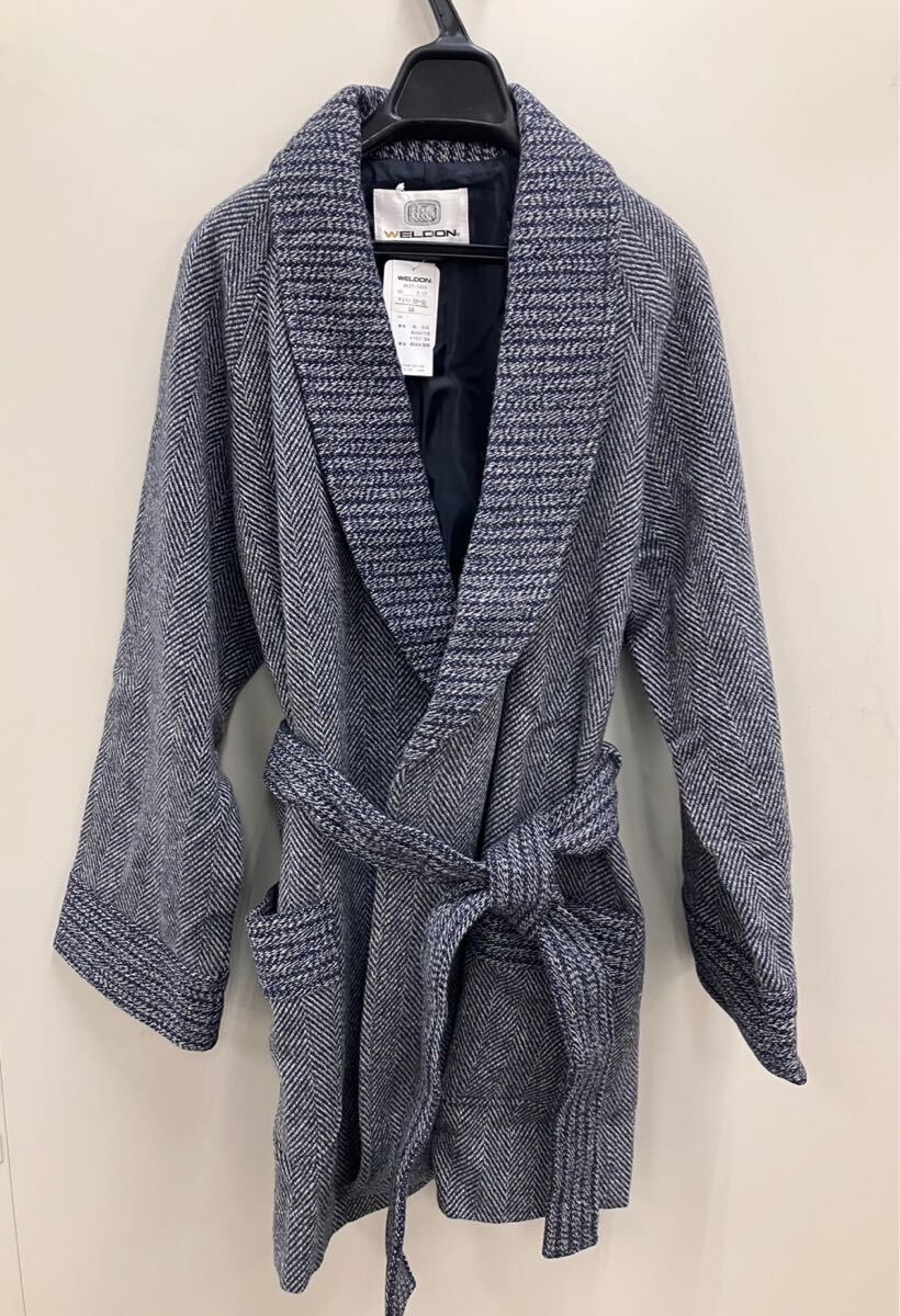 j12d403 WELDON ガウン ガウンコート グレー 長袖 コート拍卖