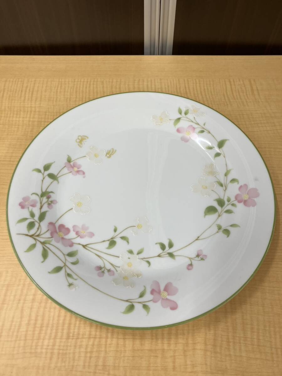 jd12d378 ノリタケ 大皿 花柄 プレート ボーンチャイナ ?拍卖