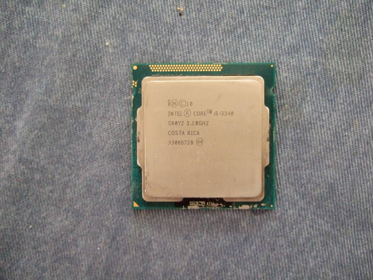 CPU Intel Core i5-3340 SR0YZ 3.10GHz LGA1155拍卖