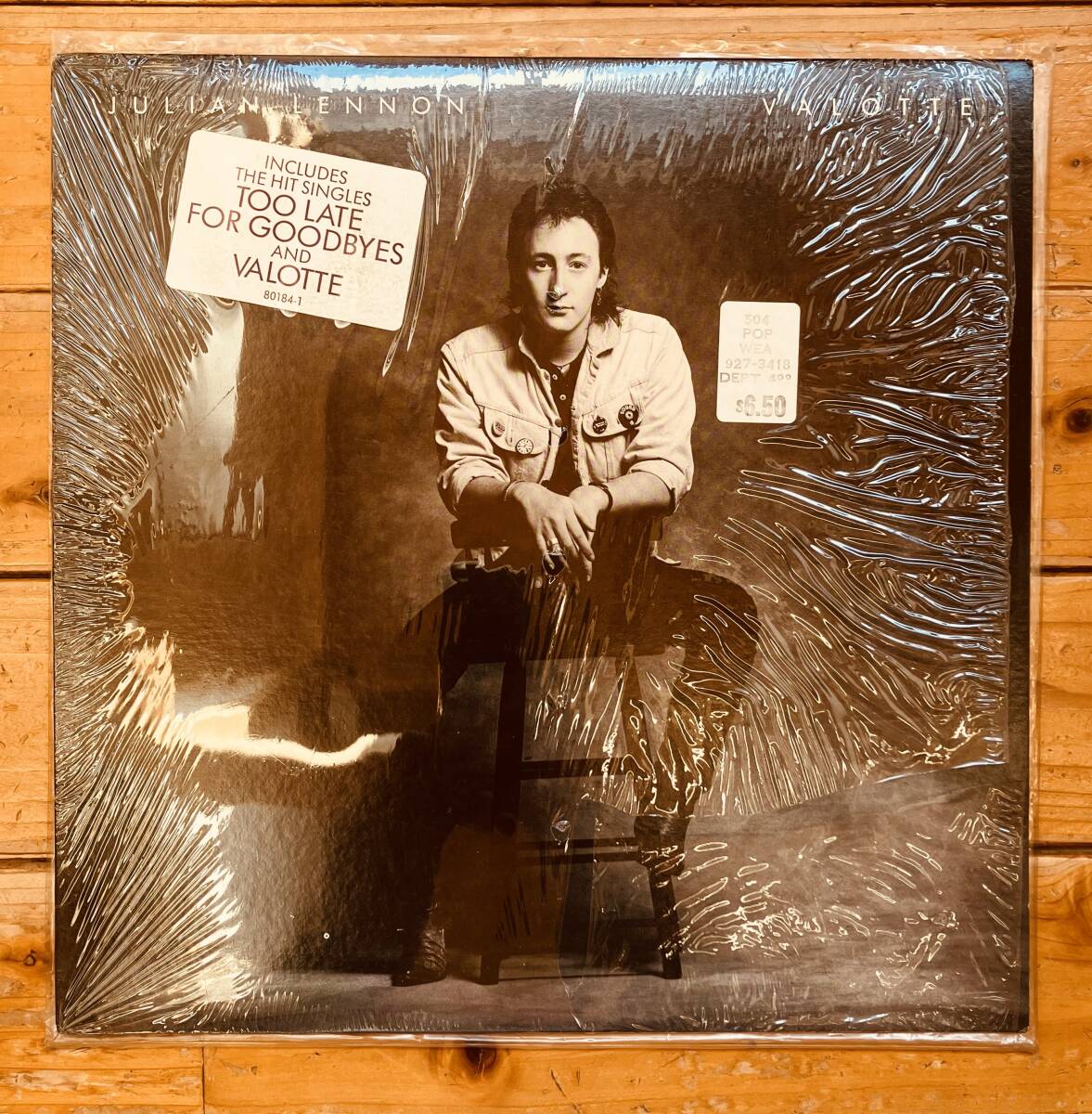 Julian Lennon ジュリアン・レノン★Valotte ヴァロッテ 輸入盤レコード LP!拍卖