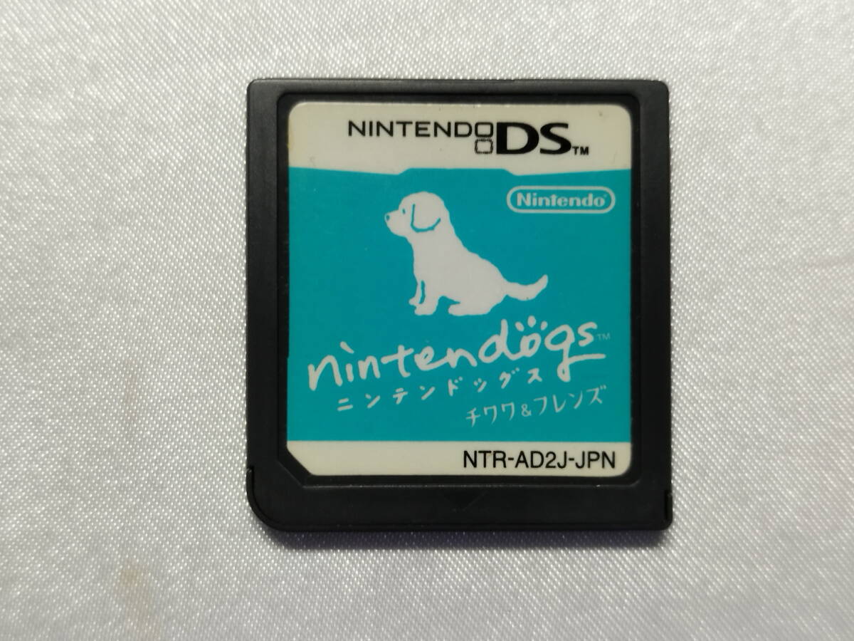 中古品/欠品有り ニンテンドーDSソフト Nintendogs チワワ&フレンズ 箱説欠品拍卖