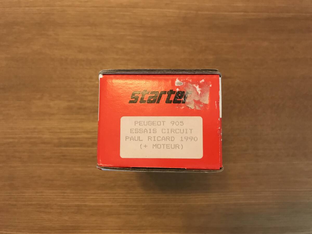 ※ 1/43キット Starter プジョー 905 ポール・リカール・サーキット・テスト 1990拍卖