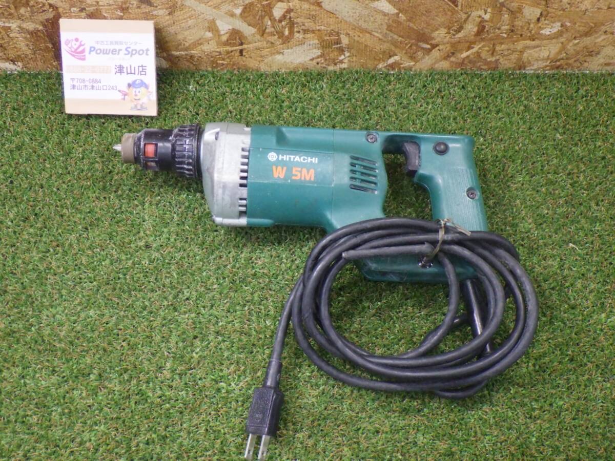 日立 ボード用ドライバ W5M100V 470W 定格30分 HITACHI 内装工事 電動工具 DIY 中古品 ケース付 【80サイズ】 241219拍卖