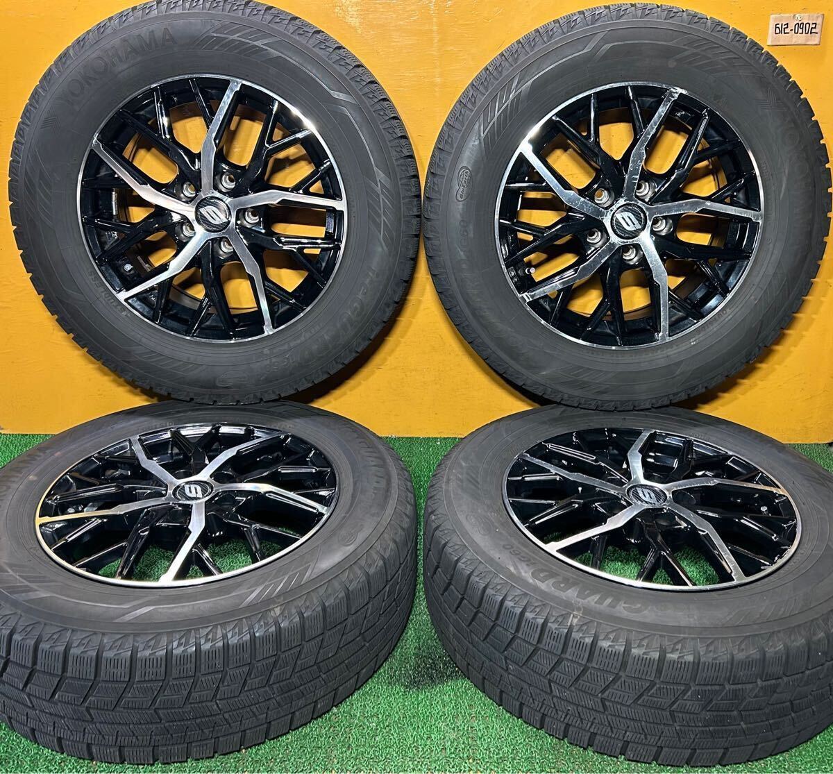 *冬用 215/65R16 98Q IG60 YOKOHAMA *STRANGER 【16×6.5J +38 PCD:114.3×5H ハブ径:73mm】アルファード、エルグランド等に拍卖