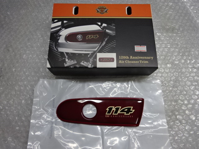 H-D純正OP M8 ソフテイル ツーリング スタンダード エアクリーナー用 120周年 トリム 検 ハーレ― ミルウォーキーエイト拍卖