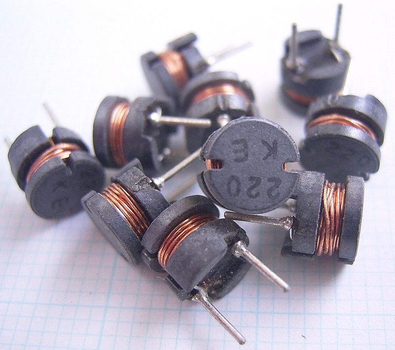 ★スミダ製 パワーインダクタ(コイル)22uH 900mA RCH654NP-220K 10個拍卖